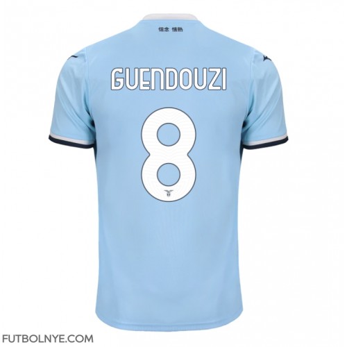 Camiseta Lazio Matteo Guendouzi #8 Primera Equipación 2024-25 manga corta